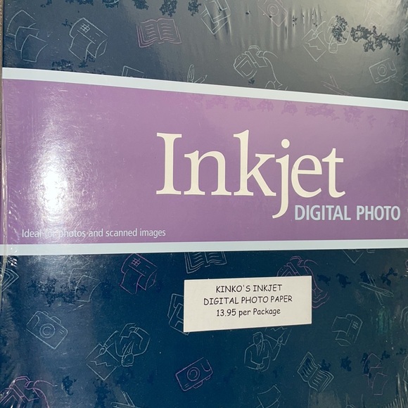 NWT.  Kinko’s Inkjet digital photo paper.  Qty. (3 Packs). - Picture 3 of 5